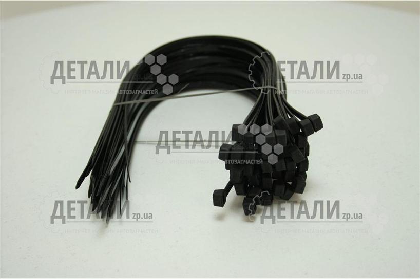 Хомут пластиковый 350х4,8 (100 шт) черный LSA