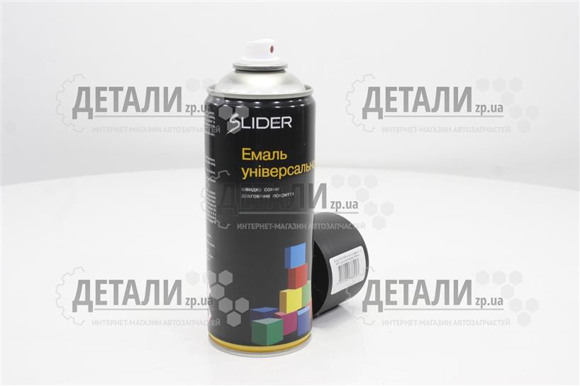 Эмаль универсальная SLIDER черная матовая 400г 9005 – купить на