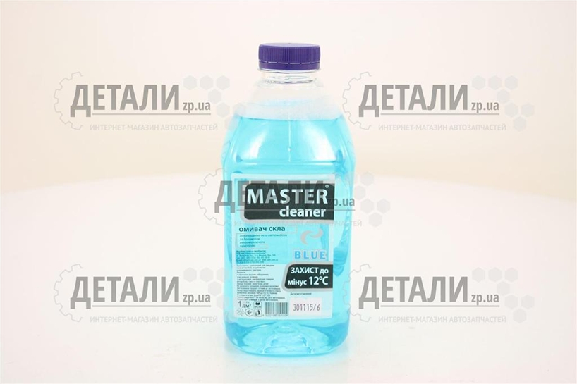 Жидкость бачка омывателя зима Мaster cleaner Морская свежесть 1л -12C