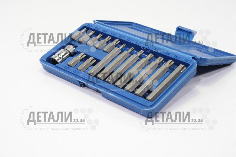 Набор бит звездочек TORX 15 предметов VOREL 66580 – купить на