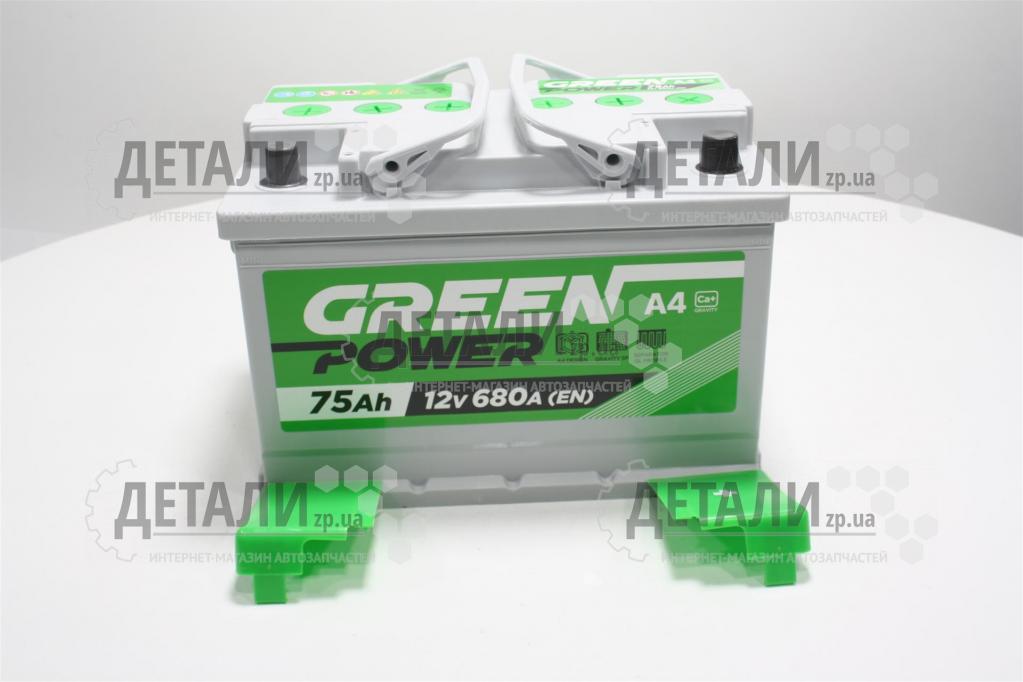 Аккумулятор  75 АзЕ 6СТ Green Power Евро