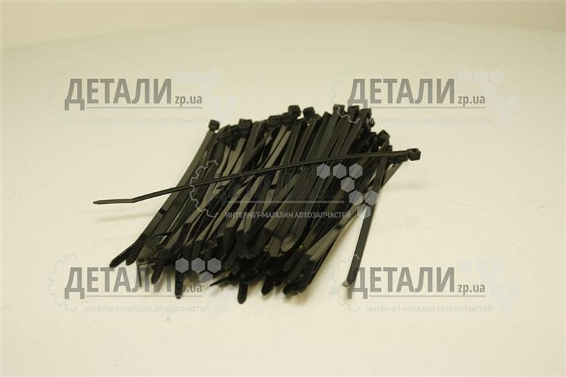 Хомут пластиковий 200х5 (100 шт) чорний APRO