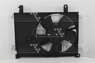 Электровентилятор радиатора Ланос с диффузором дополнительный EuroEx