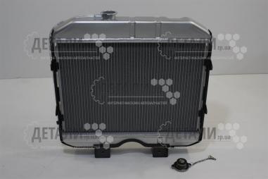 Радиатор охлаждения УАЗ 452, 469 3-рядный алюминевый SKADI
