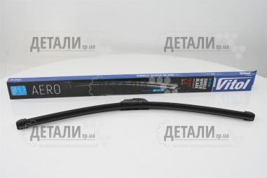 Щітка склоочисний Vitol AERO безкаркас 560 мм 1шт