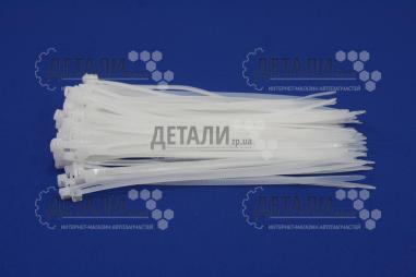 Хомут пластиковий 200х4, 8 (100 шт) білий EuroEx