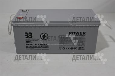 Акумулятор гелевий PM-GEL 12V200 для інвертора