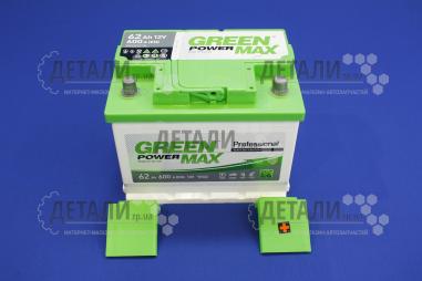Аккумулятор  62 АзЕ 6СТ Green Power Max Евро