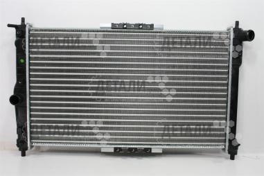 Радиатор охлаждения Ланос с кондиционером алюминиевый SATO