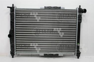 Радиатор охлаждения Ланос без кондиционера алюминиевый SATO