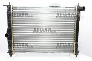 Радиатор охлаждения Ланос без кондицеонера алюминевый EuroEx