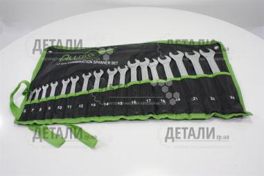 Набір ключів ріжково-накидних Alloid (17 шт) 6-24 мм