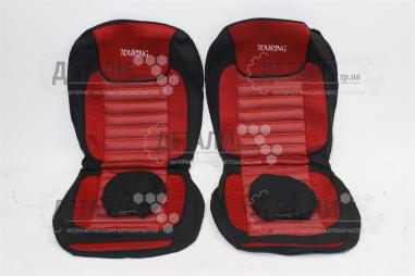 Чохли сидінь універсальні к-т 4 шт MILEX TOURING червоні