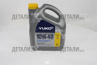 Олива моторна YUKOIL SUPER GAS напівсинтетика 10W40 4л
