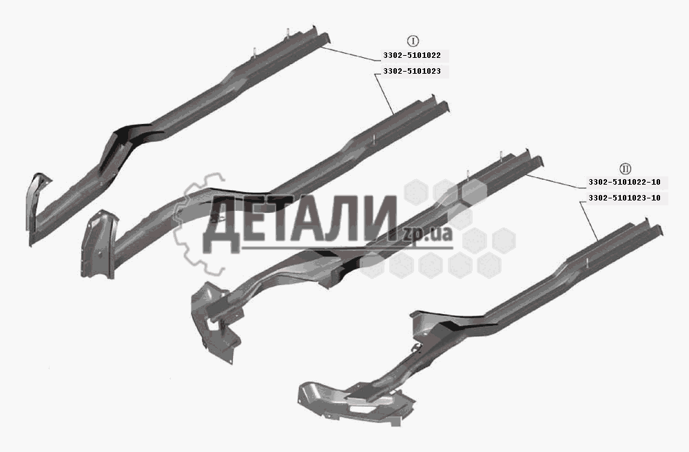 Пол кабины газель 3302