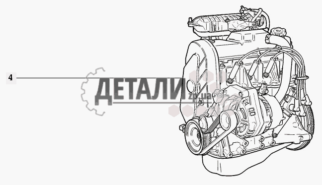 Детали двигателя список